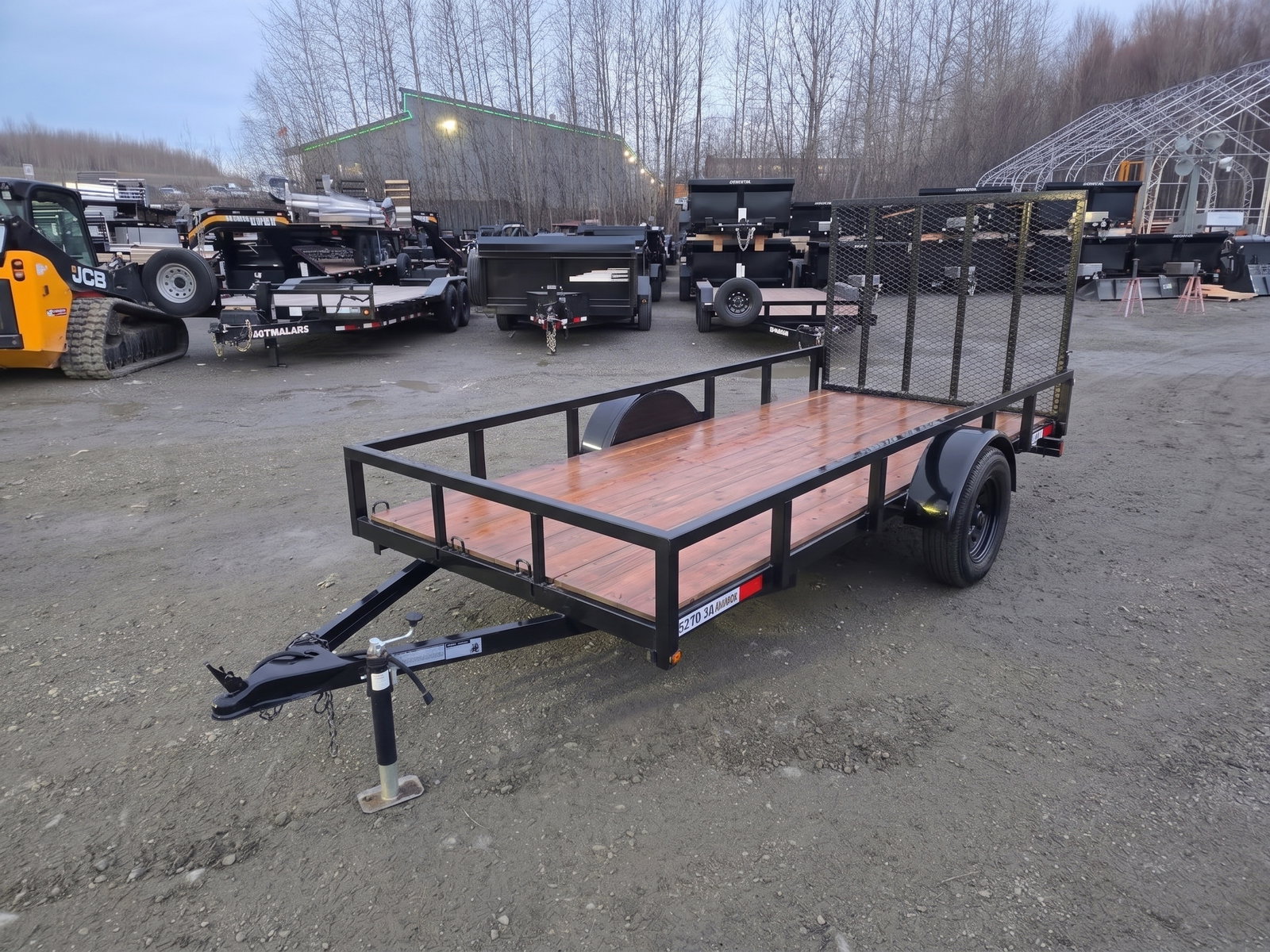 2026 Quadrax Trailers 5×12 3K Utility – 512RL (Black)