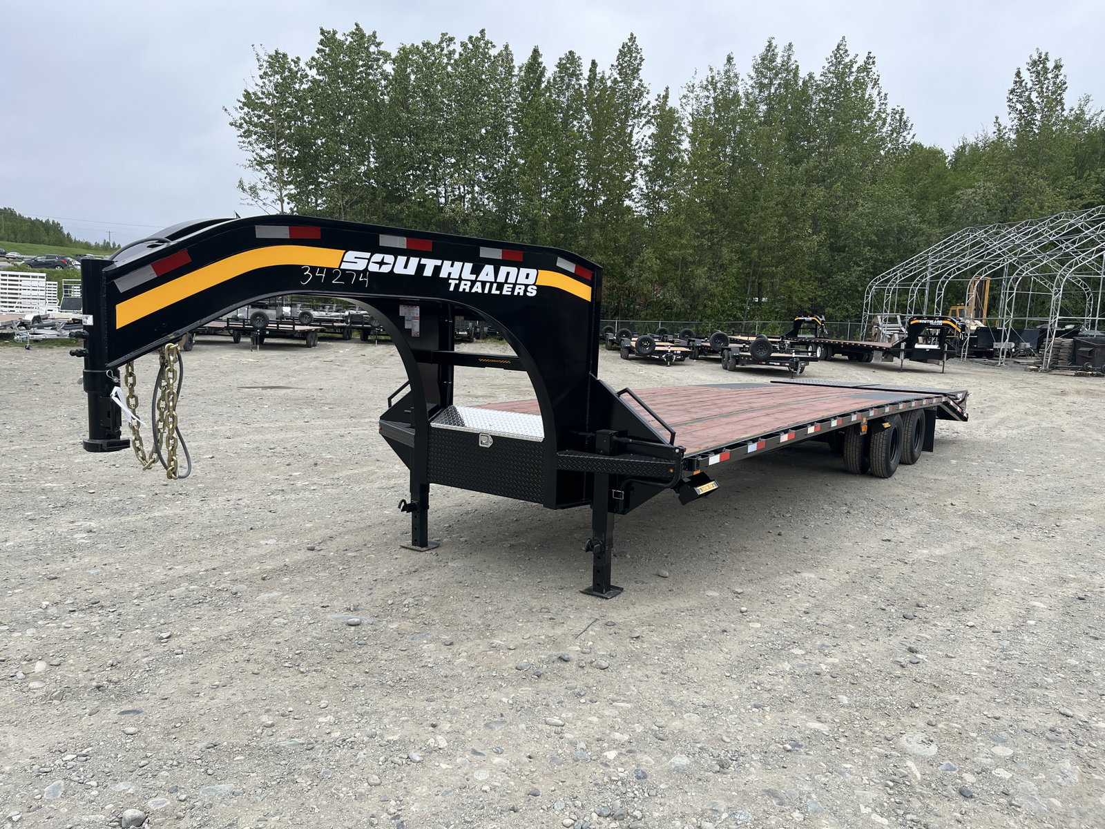 2026 Southland Trailers 8.5×36 (30+6) 29K Gooseneck – ETGT12-30 BT (Black)