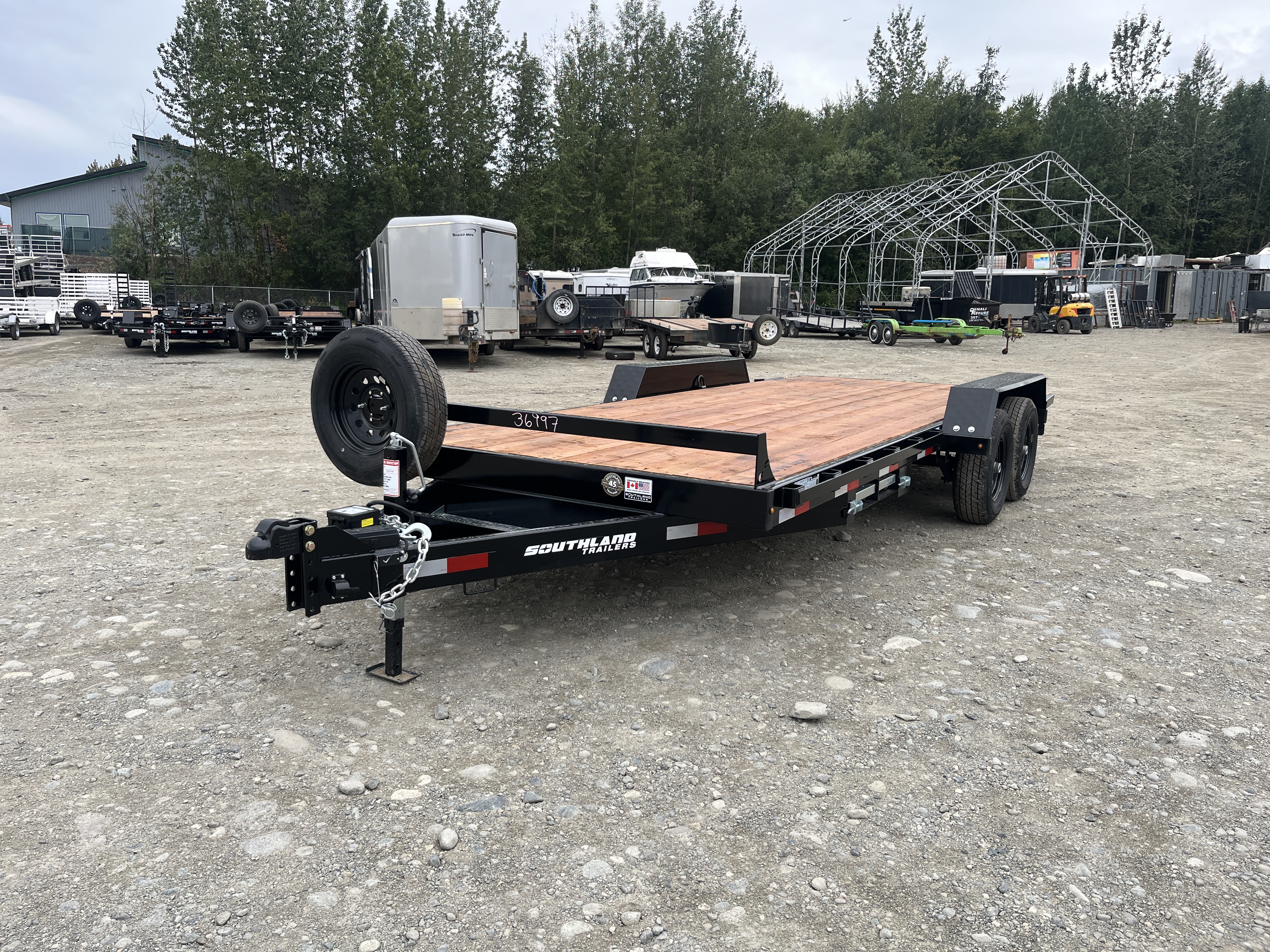 2026 Southland Trailers 7×18 11.4K Car Hauler – LBAT52-18 (Black)