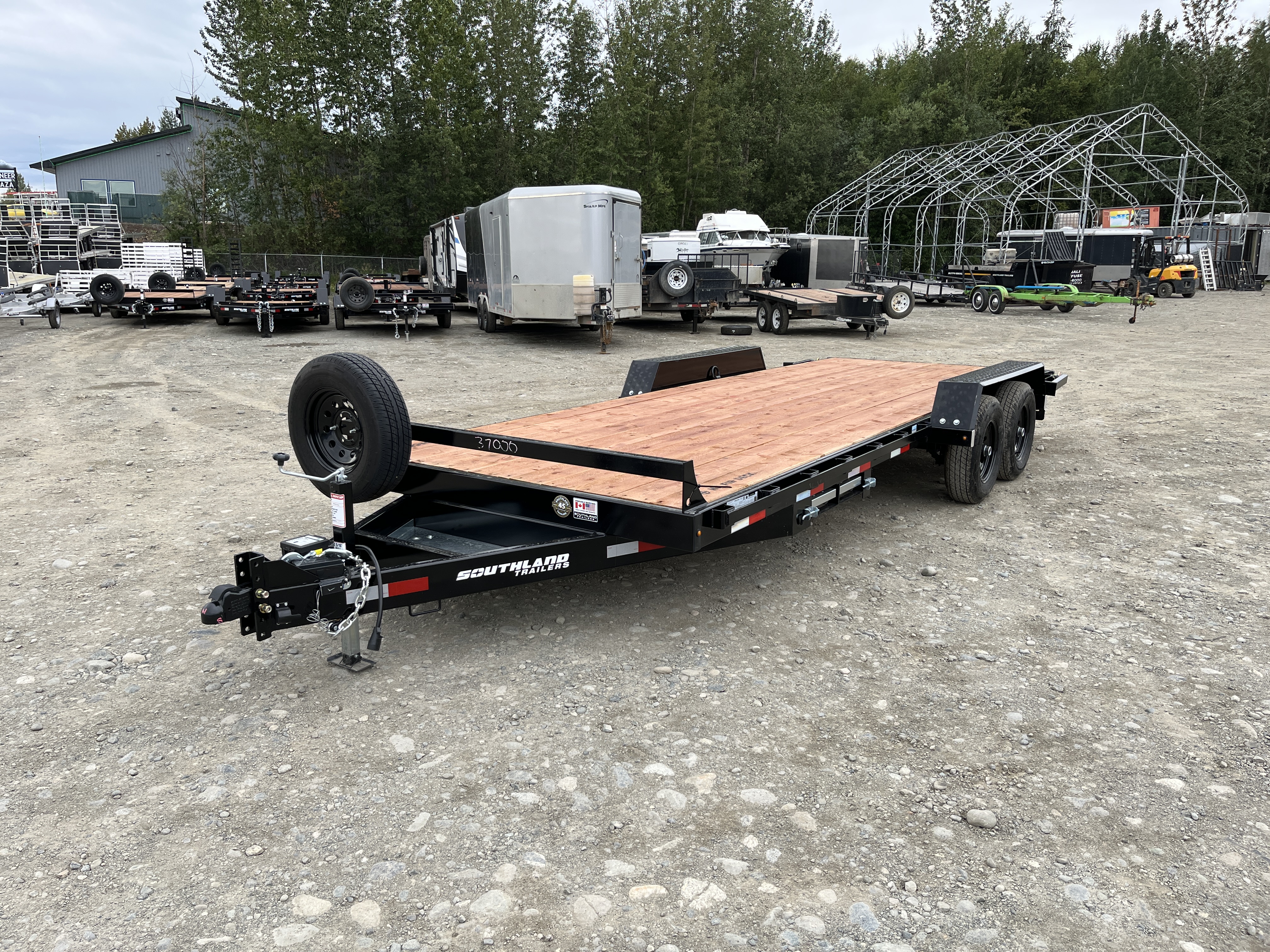 2026 Southland Trailers 7×20 11.4K Car Hauler – LBAT52-20 (Black)