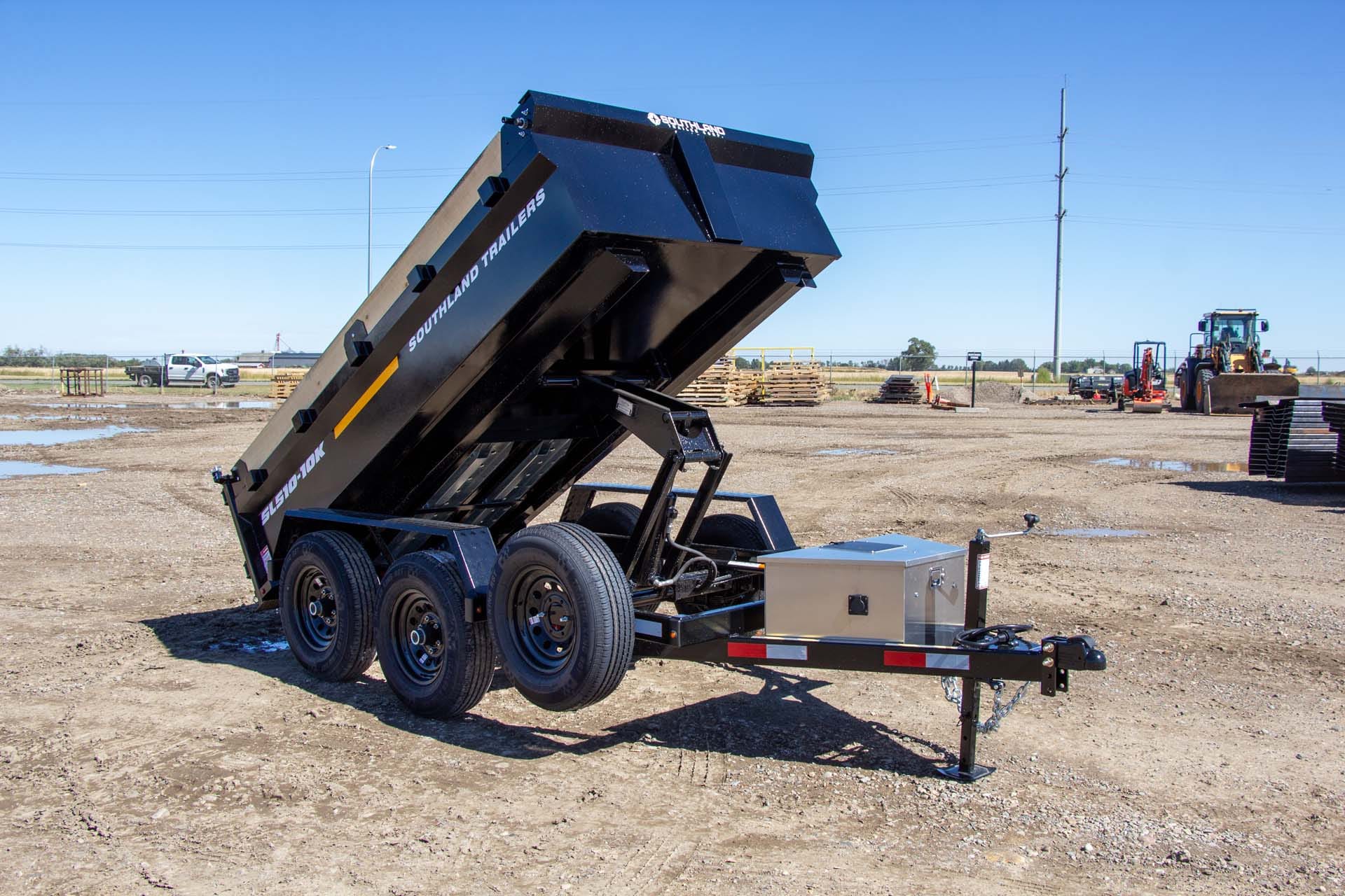 2026 Southland Trailers 5×10 11.4K Dump – SL510-10K (Black)