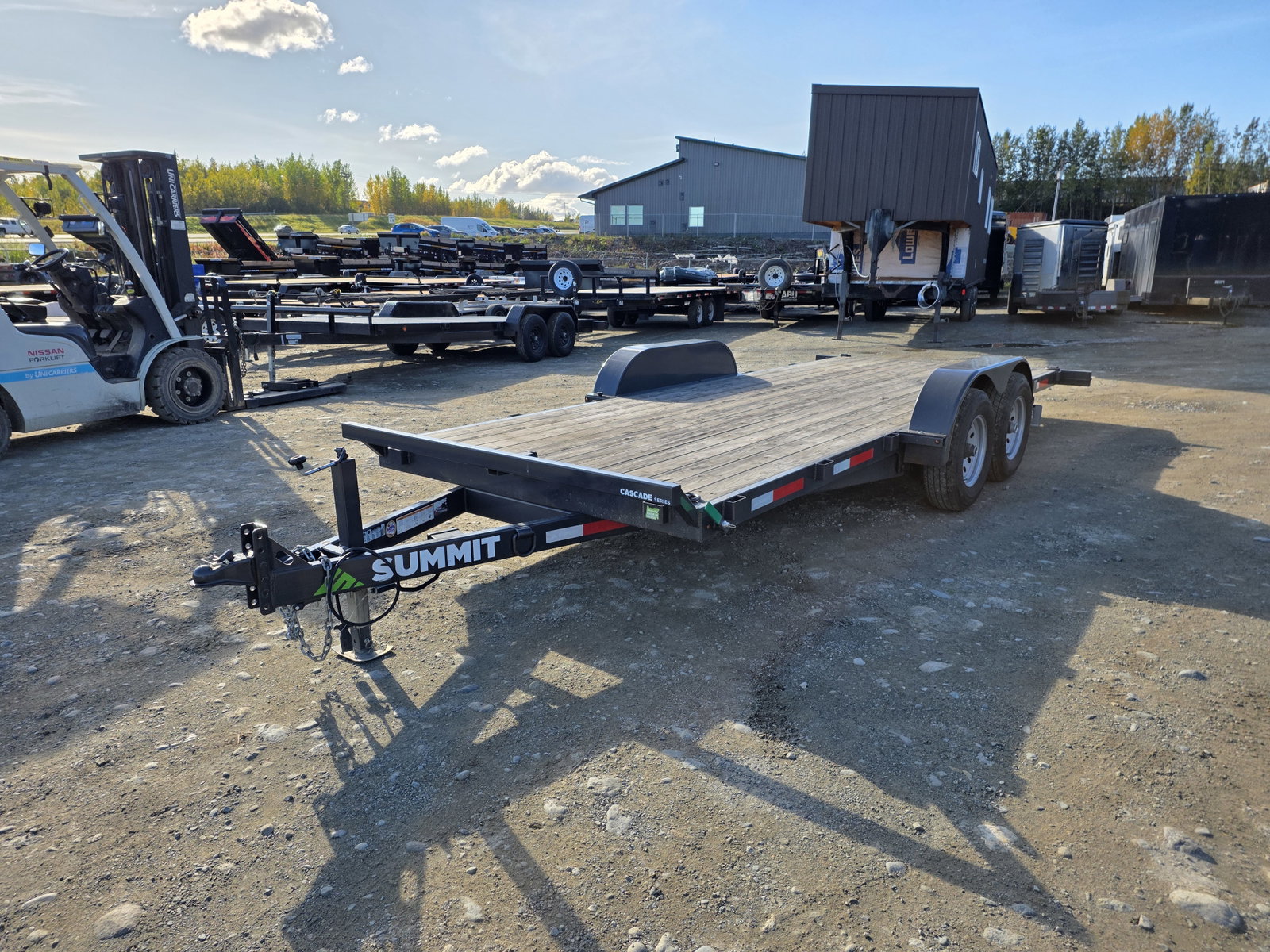 2026 Summit Trailers 7×18 10K Full Tilt Car Hauler – C5TB718TA3-7KJ-RF (Charcoal)